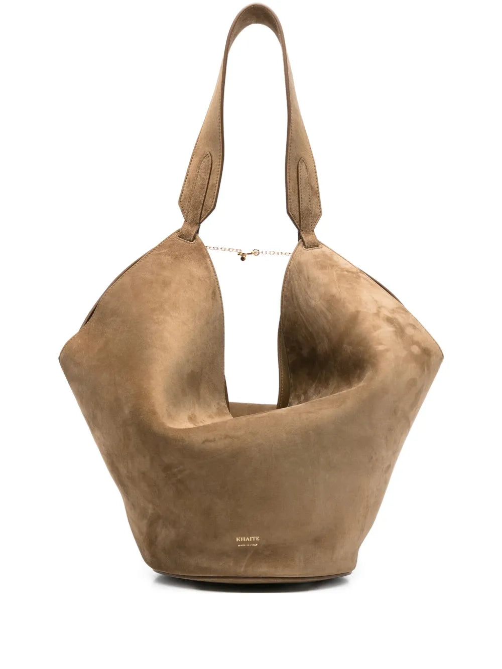 Khaite Suede Shoulder Bag