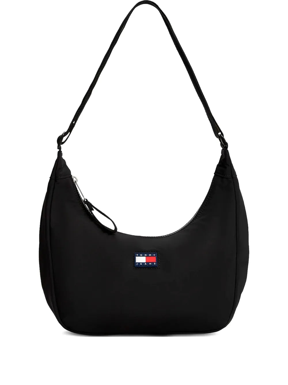 Tommy Hilfiger Logo Patch Half Moon Bag