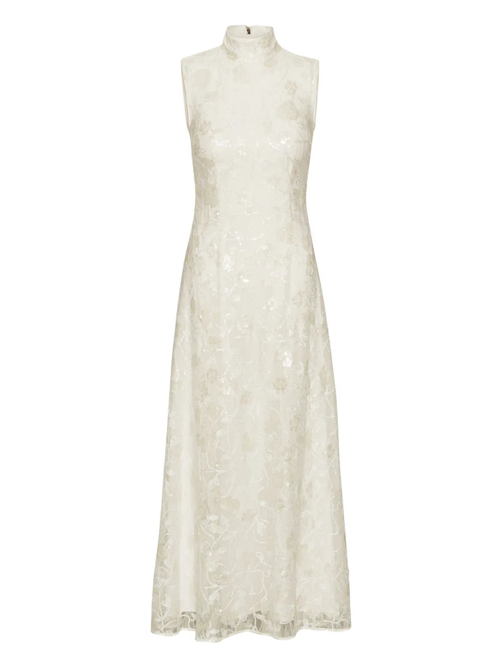 Rotate Birger Christensen Sequin Lace Maxi Dress