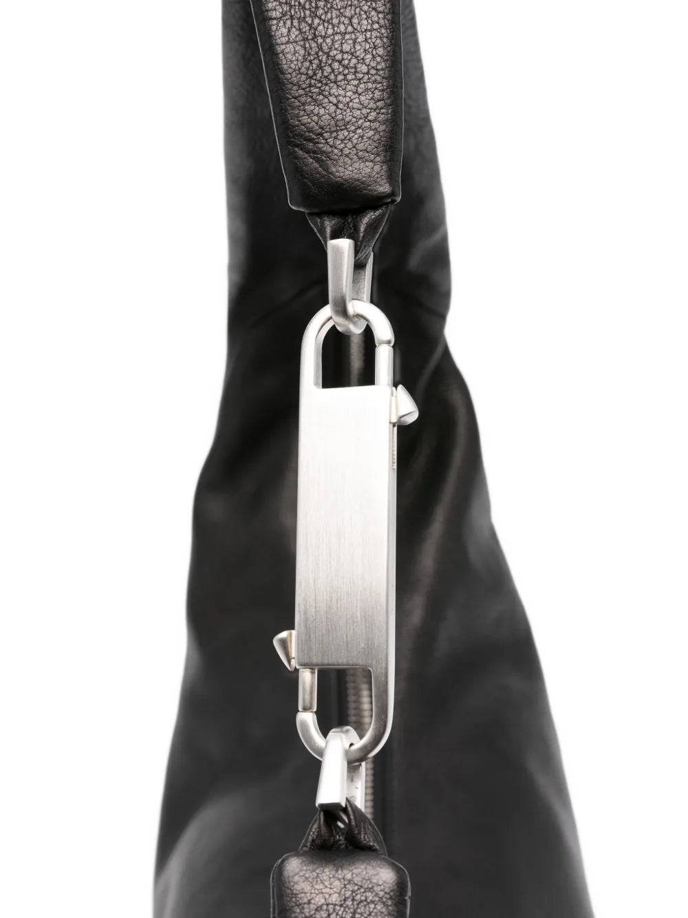 Rick Owens Gemini Zip Fastening Leather Shoulder Bag