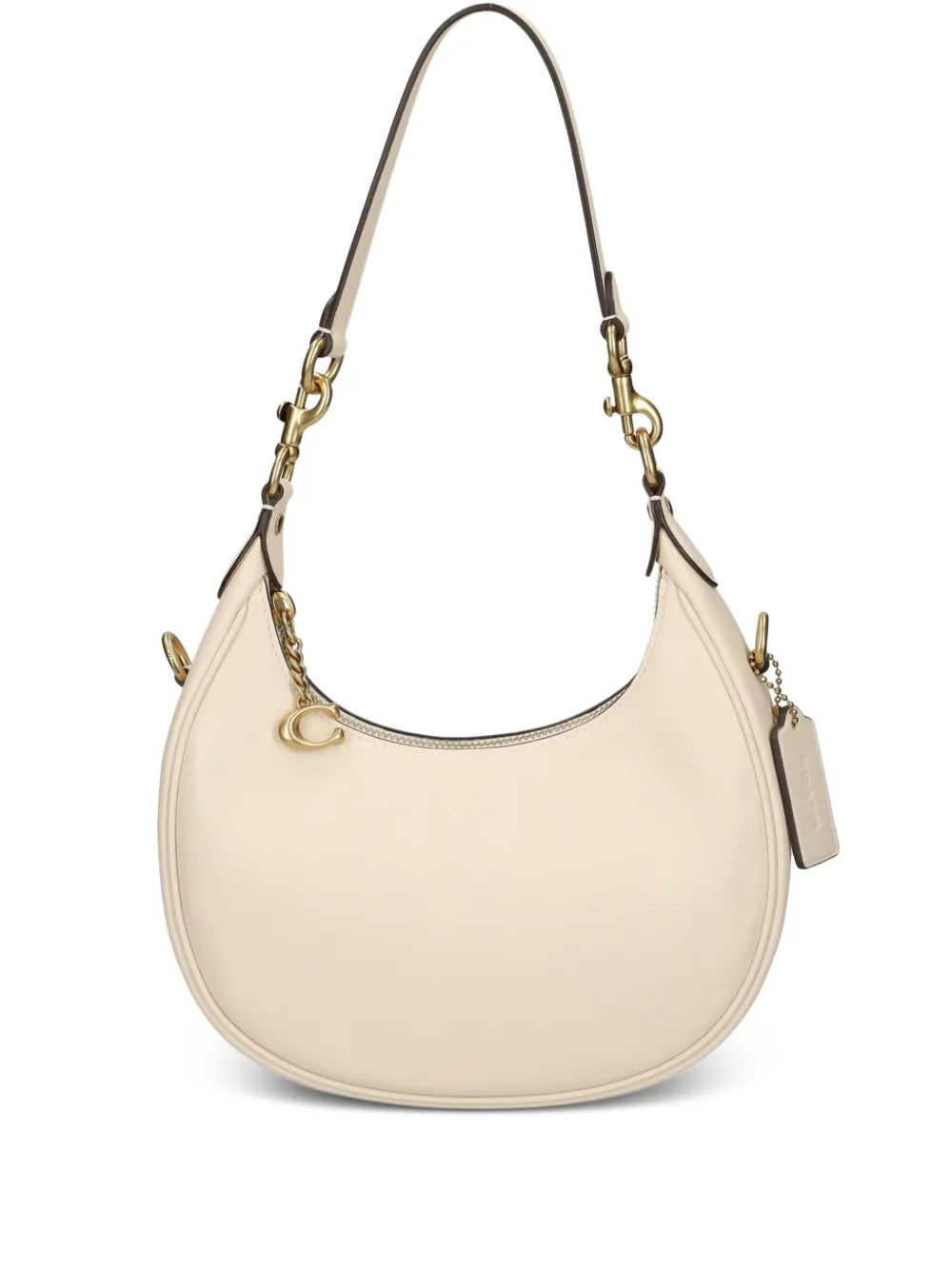 Coach Small Jonie 22 Half Moon Leather Shoulder Bag