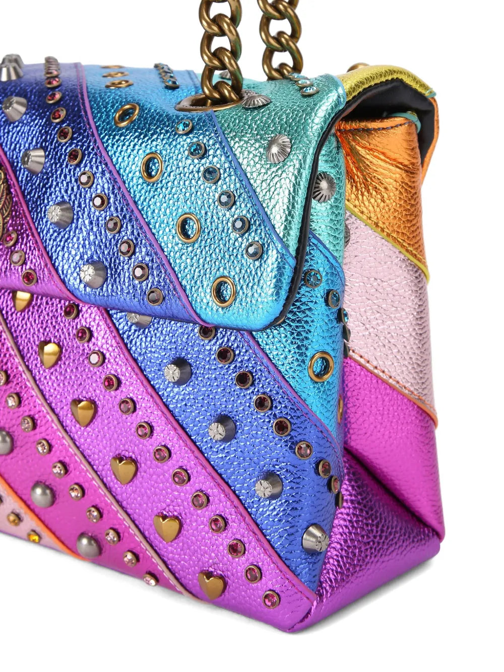 Kurt Geiger London Large Kensington Studded Shoulder Bag