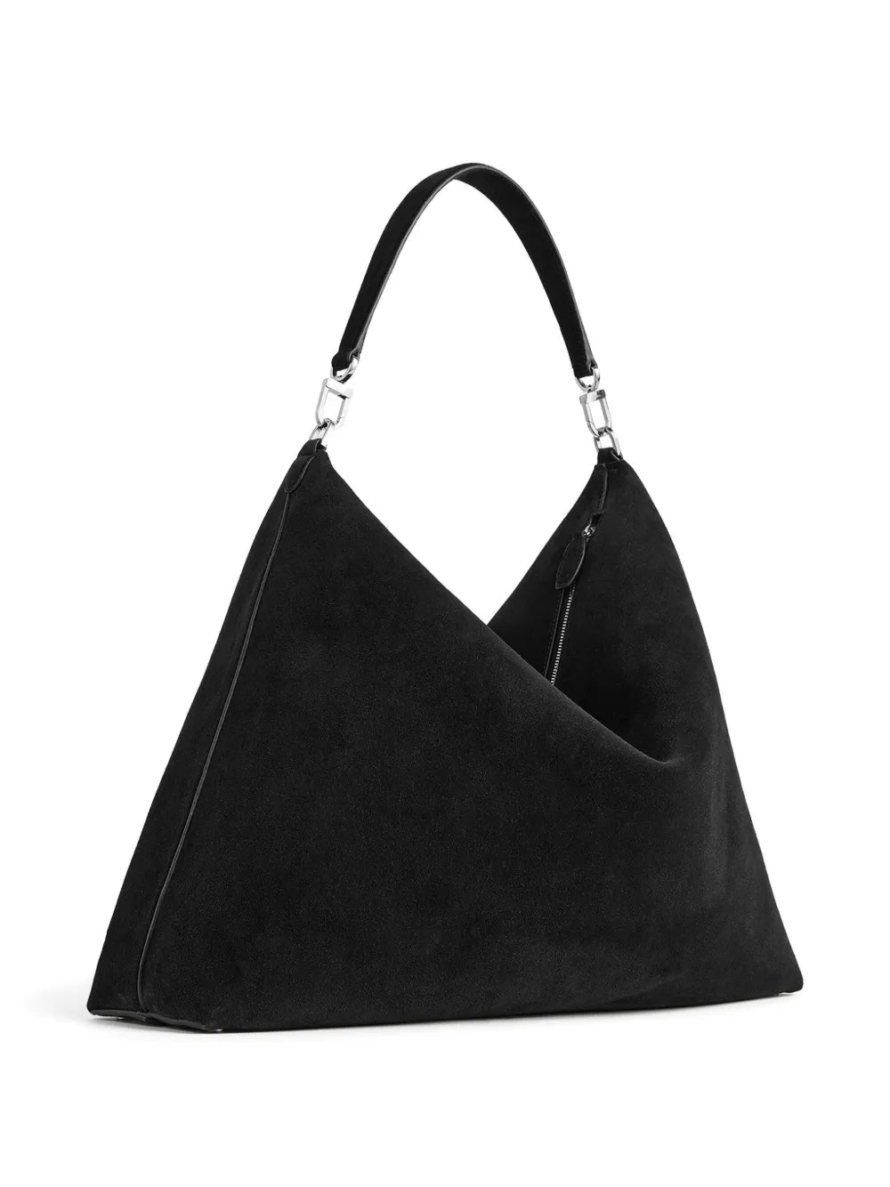 Toteme Bevel Suede Shoulder Bag