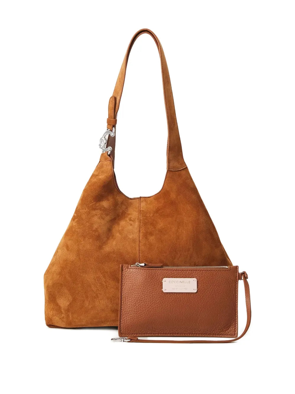 Coccinelle Suede Shoulder Bag