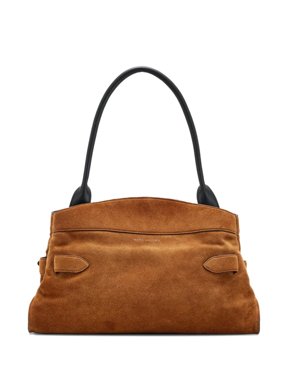 Marc Jacobs Large Dakota Belt Buckle Suede Shoulder Bag