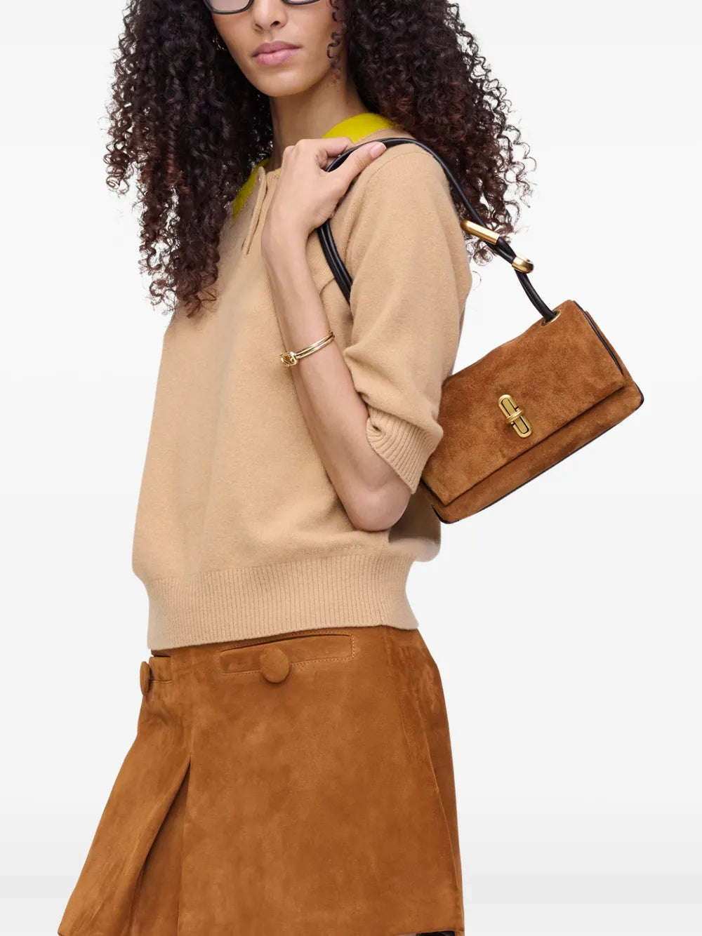 Marc Jacobs Small Suede Shoulder Bag