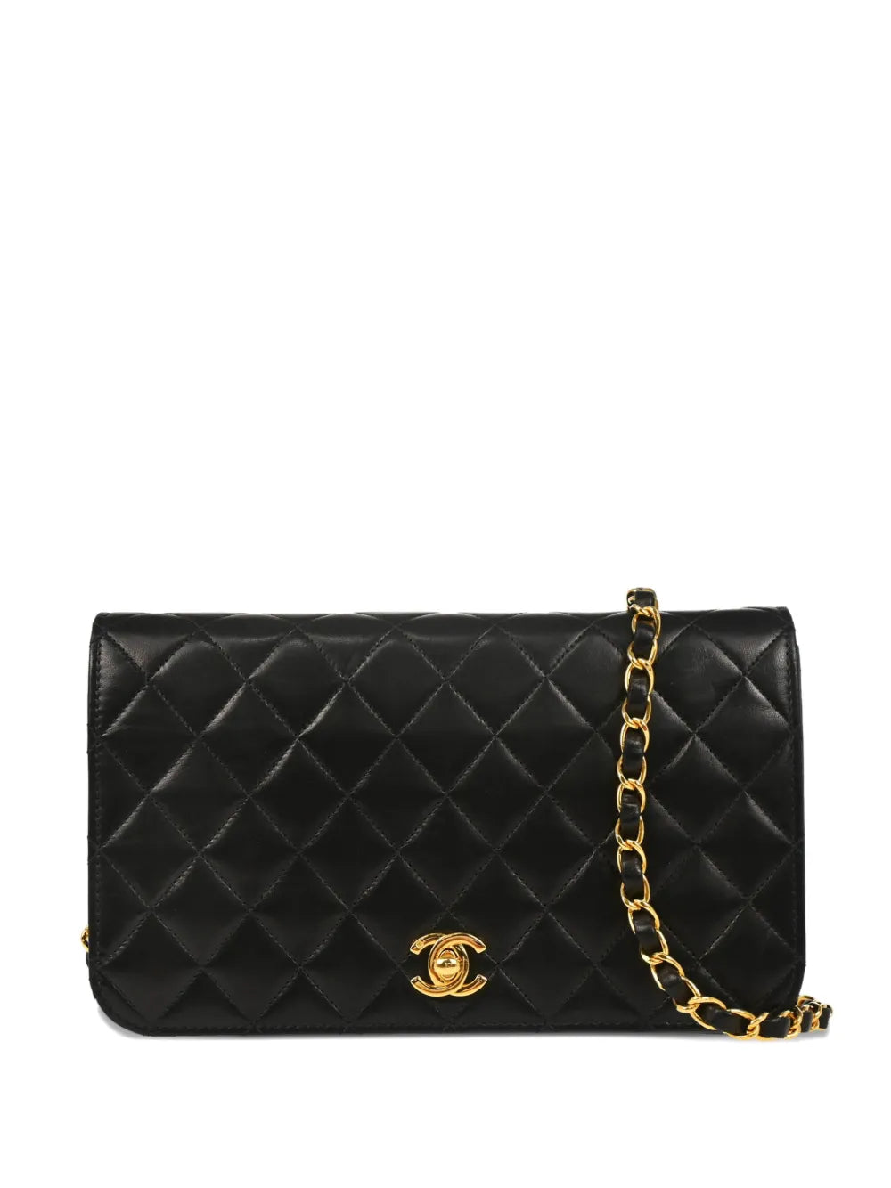 Chanel Pre Owned 2000 Small Turn Lock Full Flap Shoulder Bag