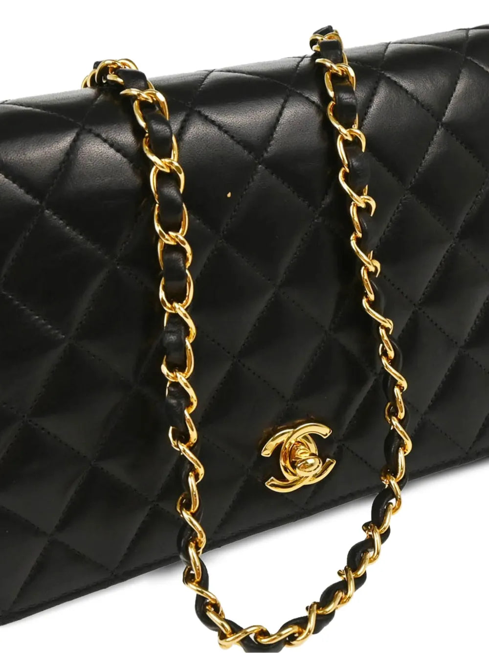 Chanel Pre Owned 2000 Small Turn Lock Full Flap Shoulder Bag