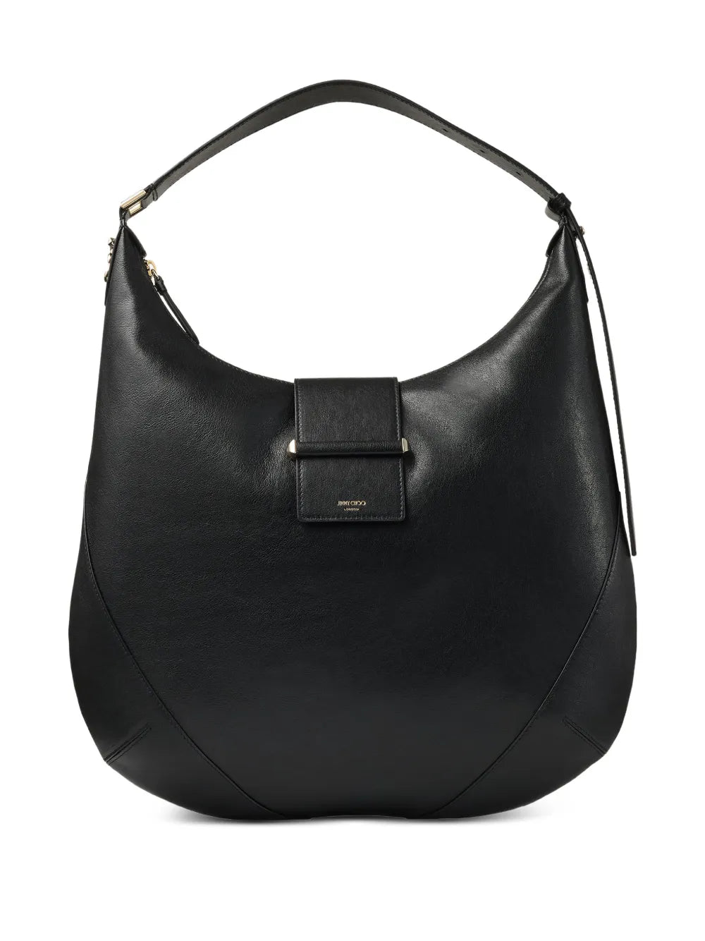 Jimmy Choo Logo Print Shoulder Bag
