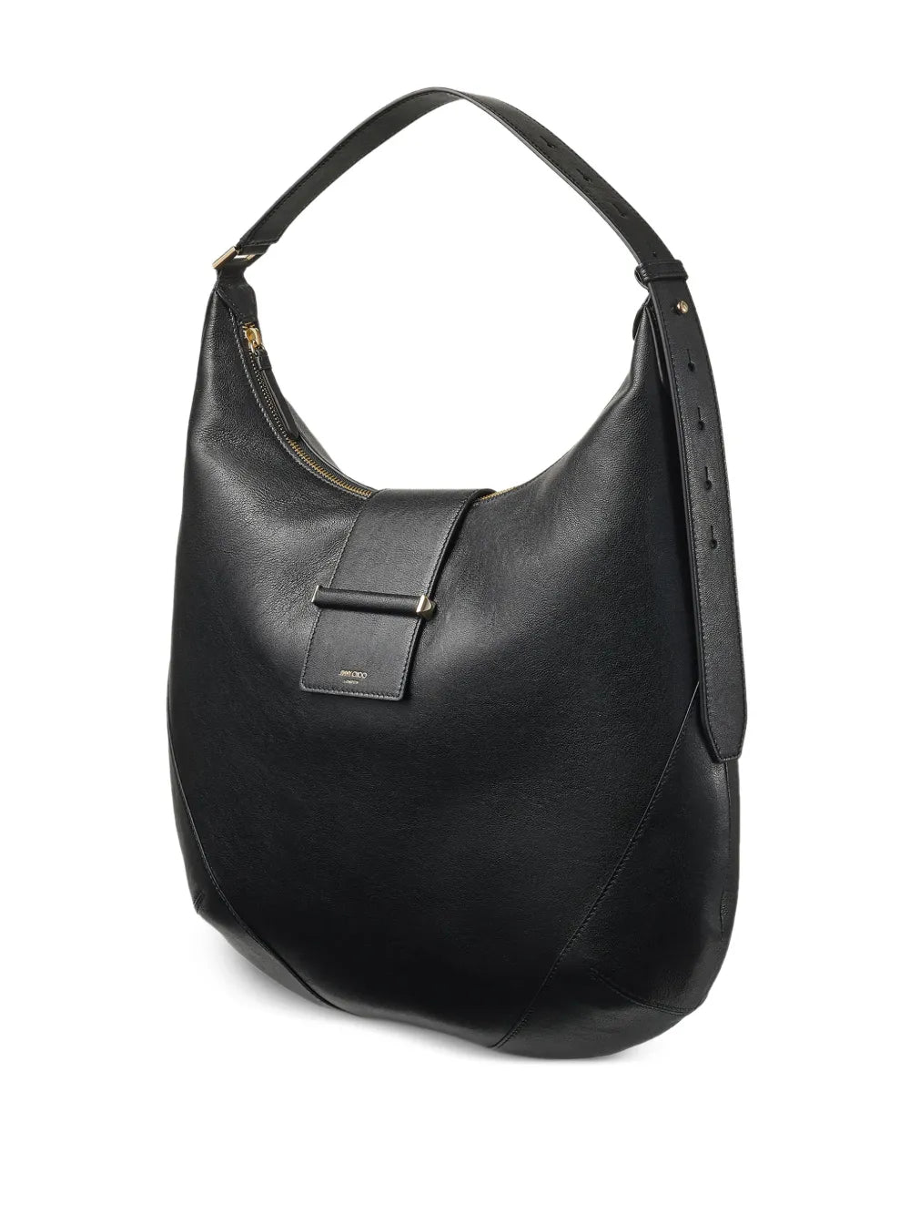 Jimmy Choo Logo Print Shoulder Bag