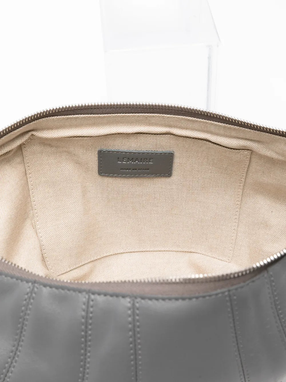 Lemaire Croissant Knot Leather Shoulder Bag