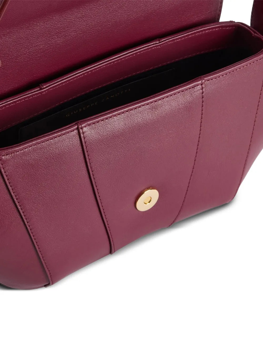 Giuseppe Zanotti Gz Day And Night Leather Shoulder Bag