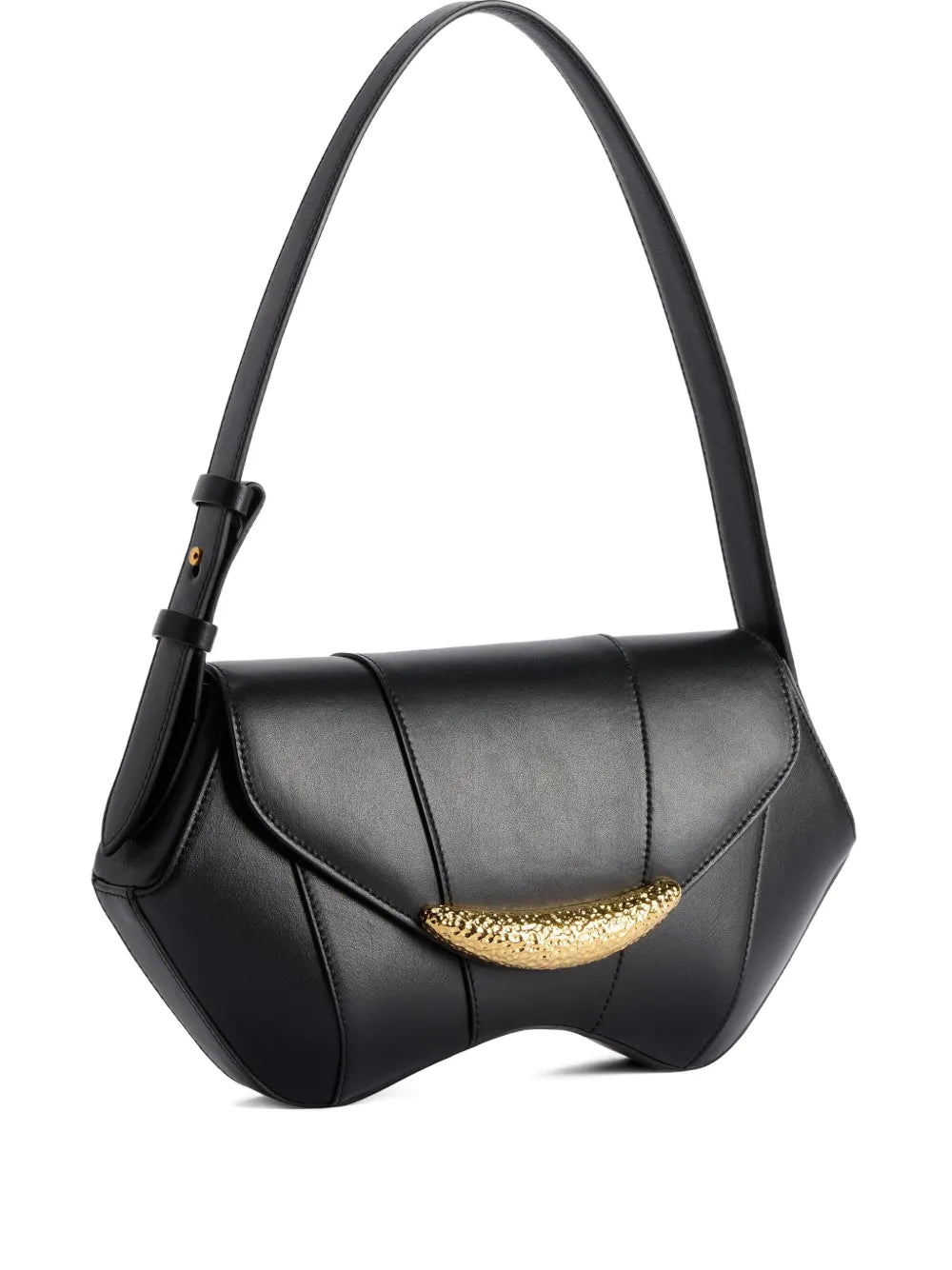Giuseppe Zanotti Curved Shape Shoulder Bag