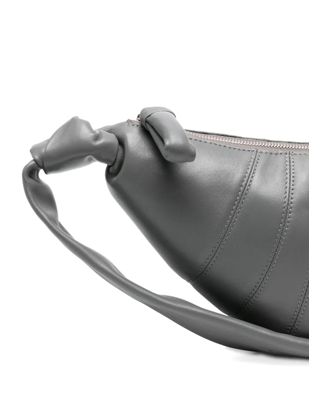 Lemaire Croissant Knotted Lambskin Shoulder Bag