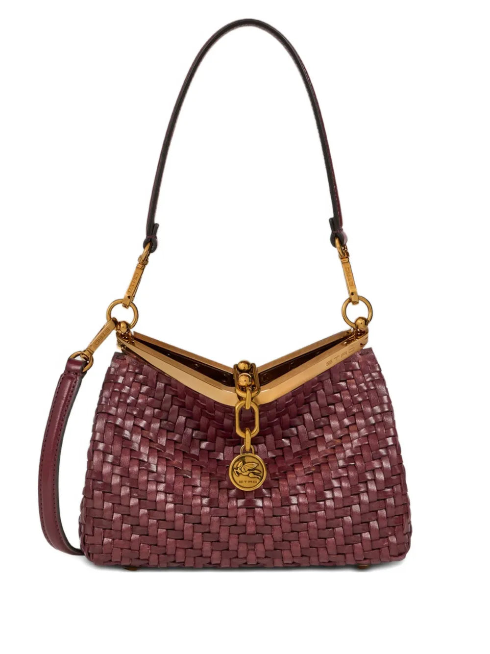 Etro Small Vella Leather Tote Bag