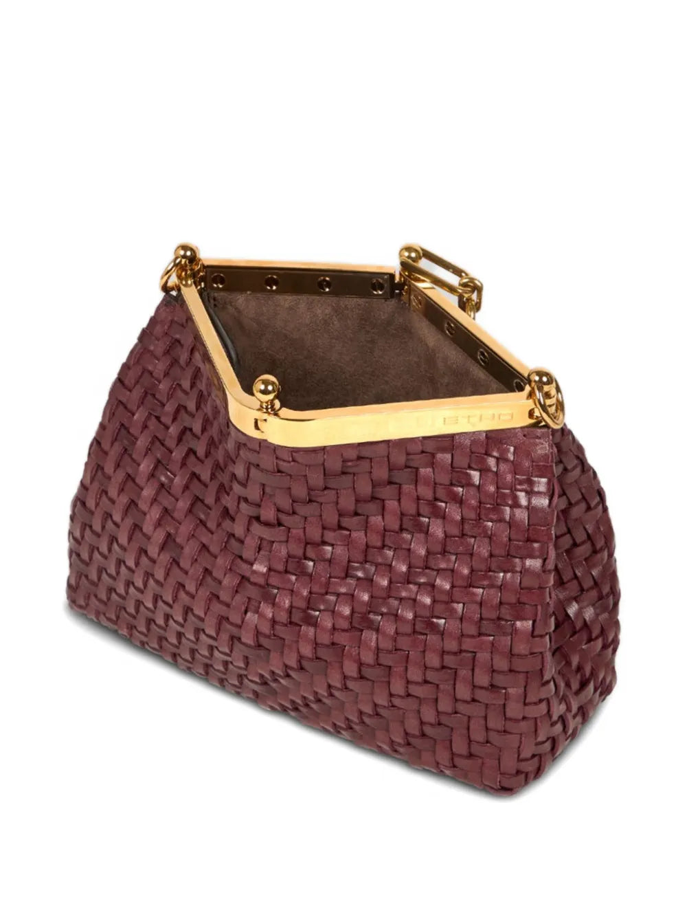 Etro Small Vella Leather Tote Bag