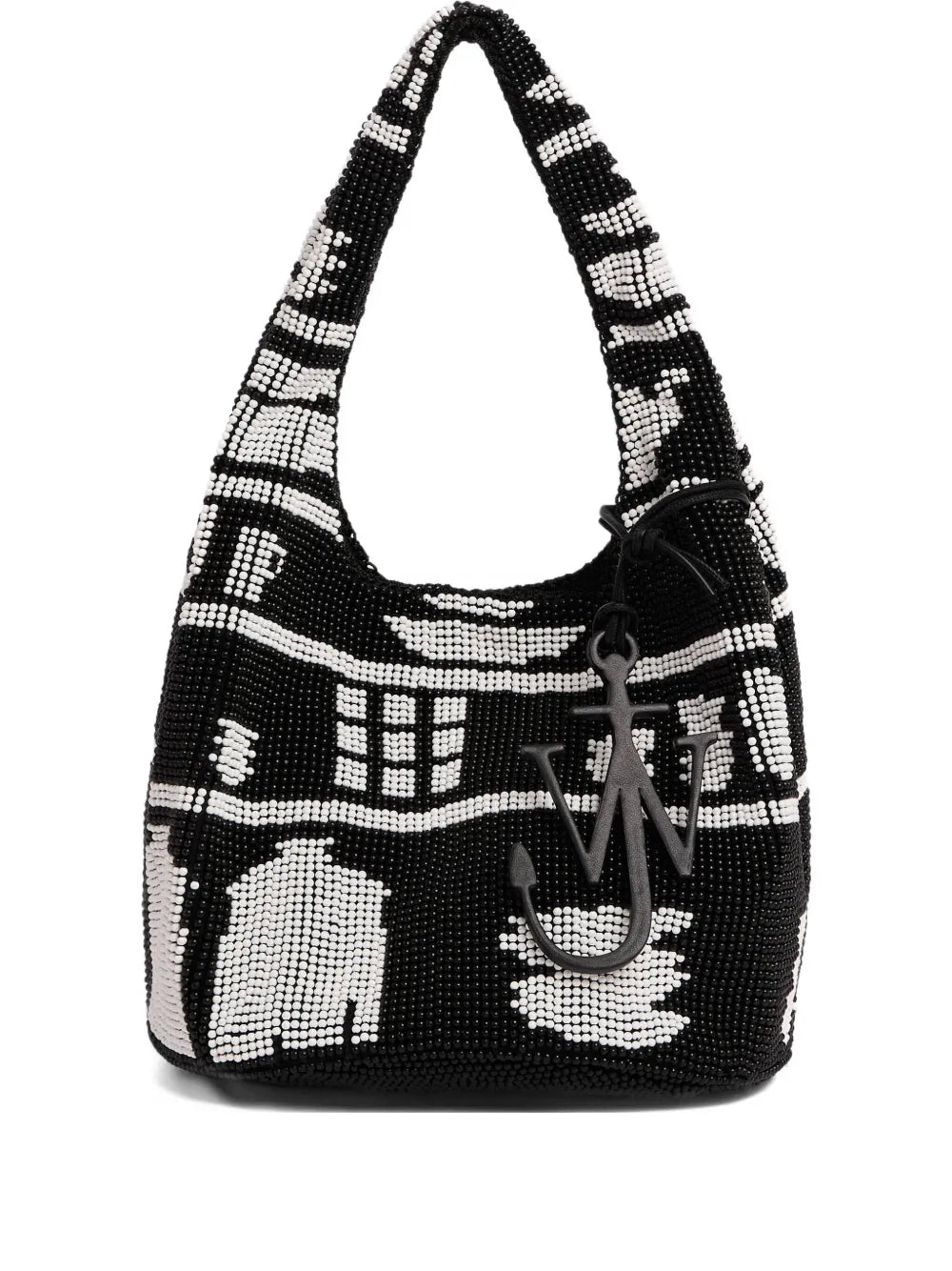 Jw Anderson Beaded Pattern Shoulder Bag