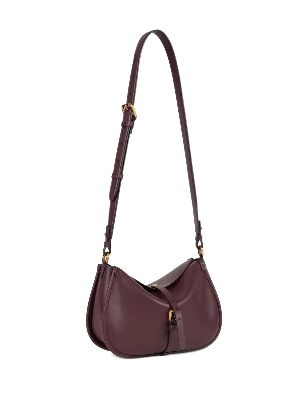 Etro Buckle Fastening Leather Backpack