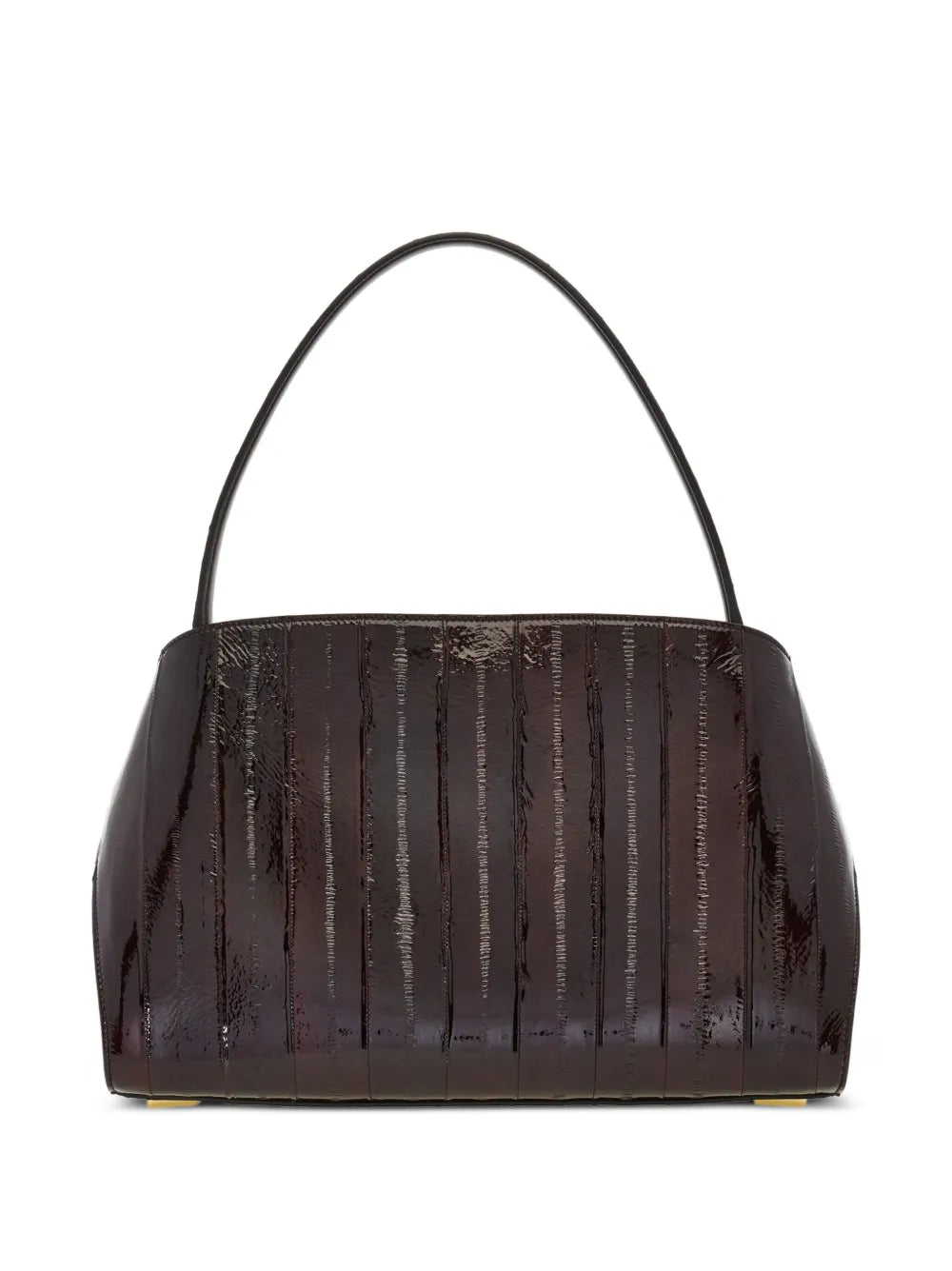 Ferragamo Medium Hug Gancini Buckles Eel Skin Shoulder Bag