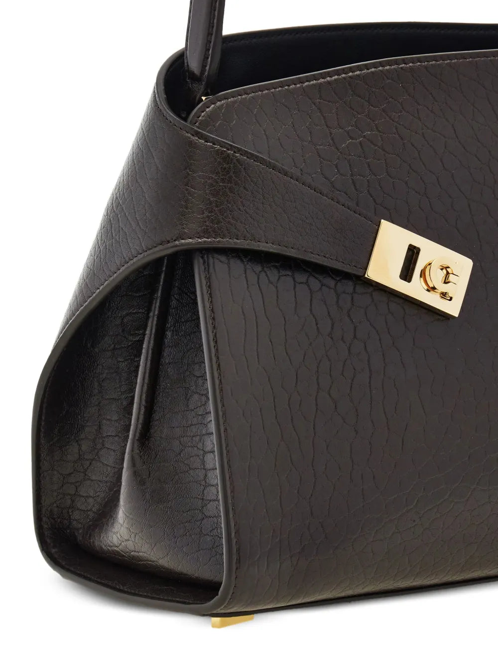 Ferragamo Medium Hug Gancini Buckles Shoulder Bag