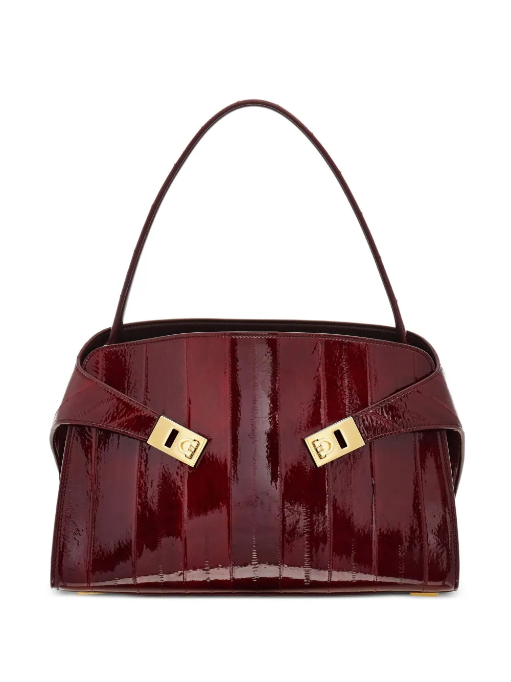 Ferragamo Medium Hug Eel Skin Shoulder Bag