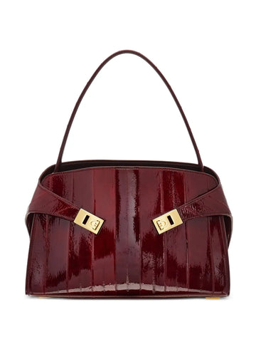 Ferragamo Medium Hug Eel Skin Shoulder Bag