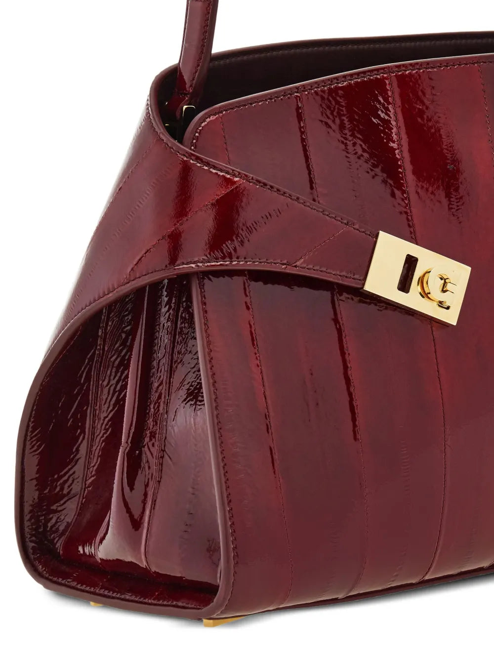 Ferragamo Medium Hug Eel Skin Shoulder Bag