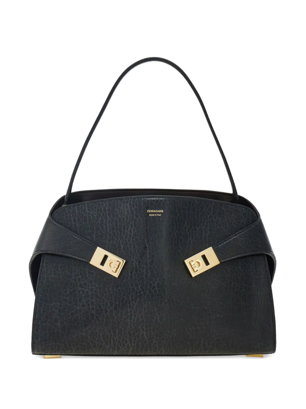 Ferragamo Medium Hug Leather Shoulder Bag