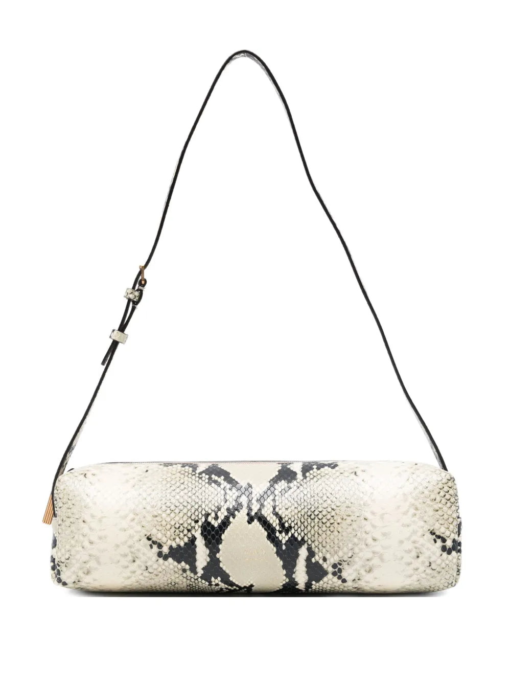 Khaite Snakeskin Cylindrical Shoulder Bag