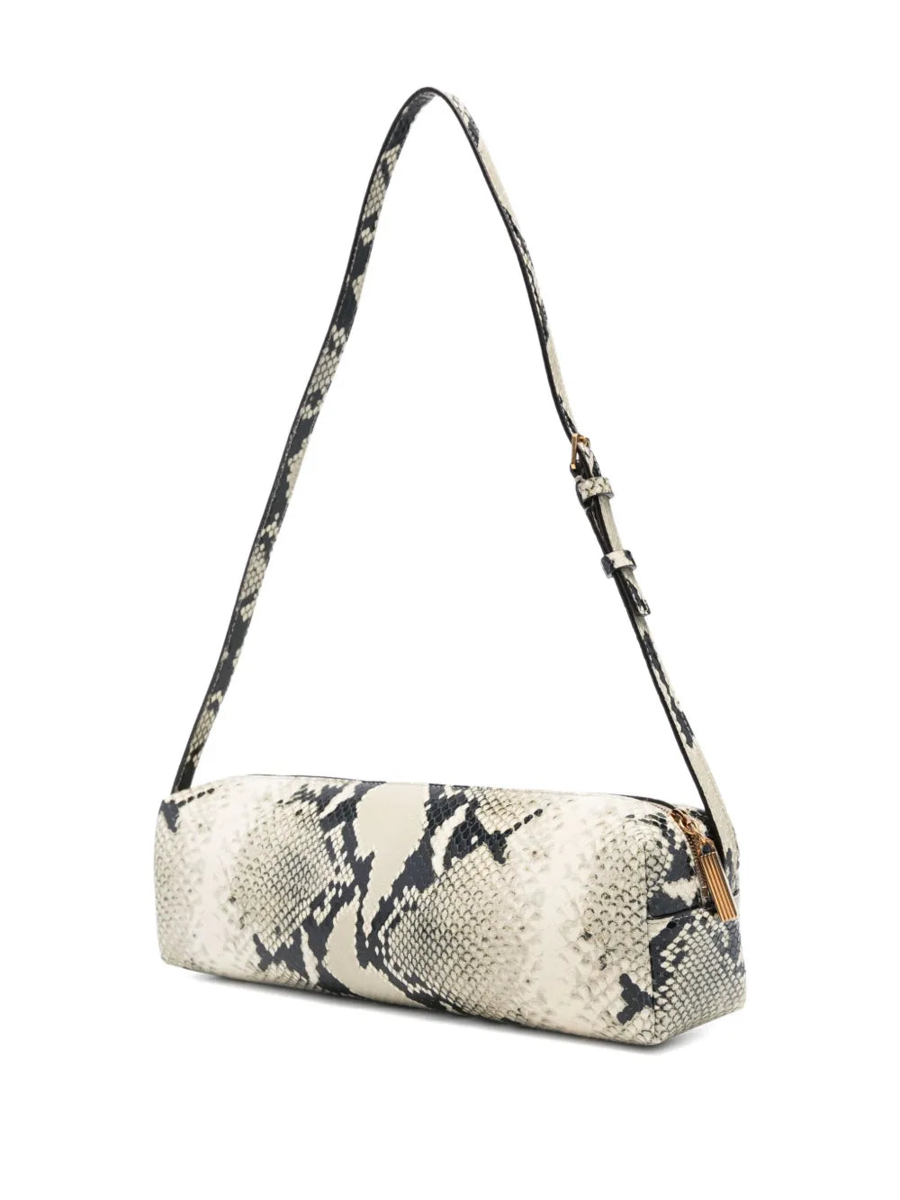 Khaite Snakeskin Cylindrical Shoulder Bag