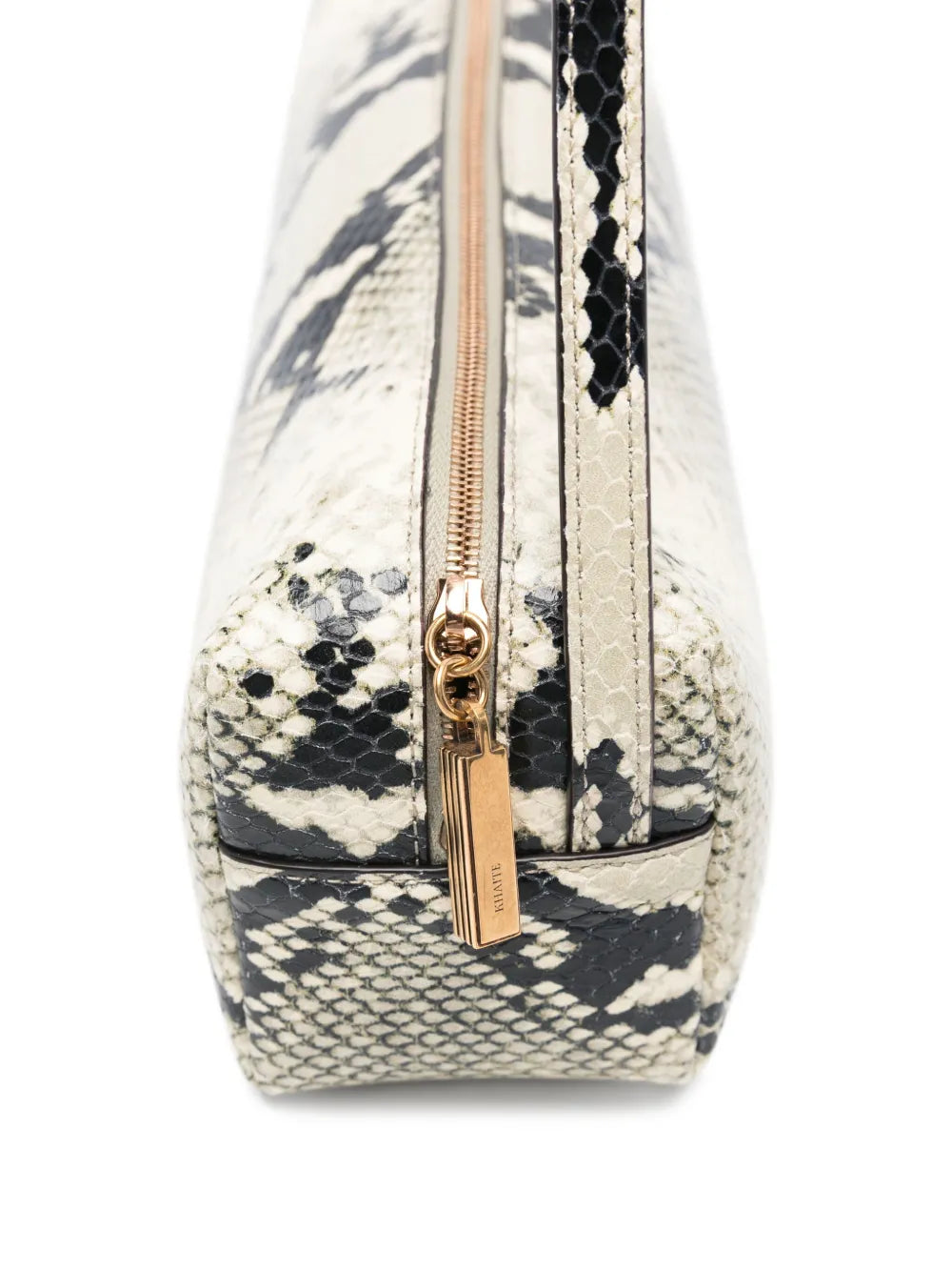 Khaite Snakeskin Cylindrical Shoulder Bag