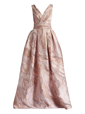 Tadashi Shoji Fontaine Gown Dress