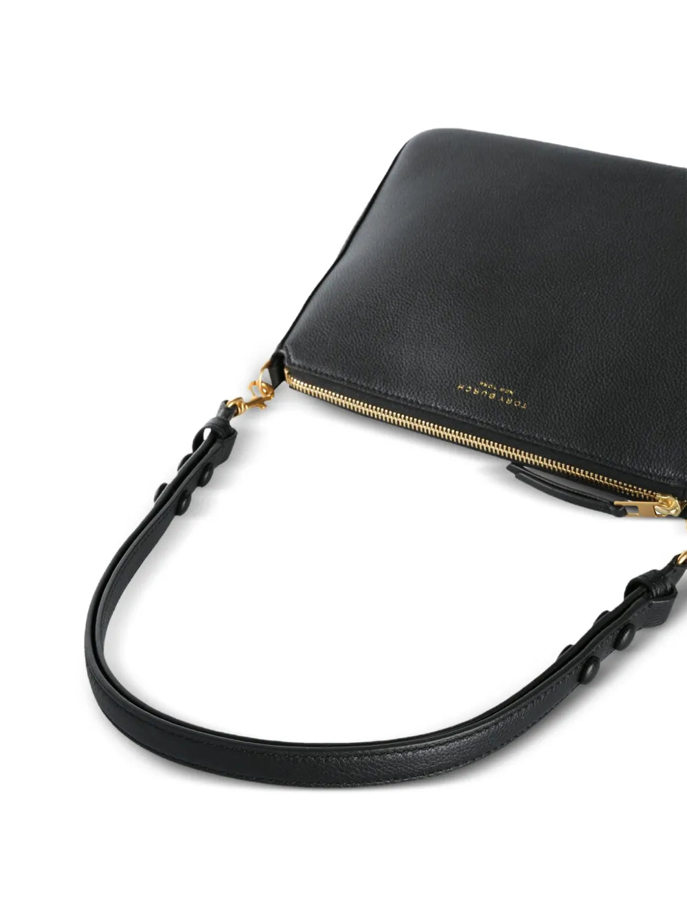 Tory Burch Perry Zip Top Leather Shoulder Bag