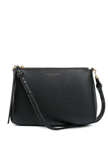 Tory Burch Perry Zip Top Leather Shoulder Bag