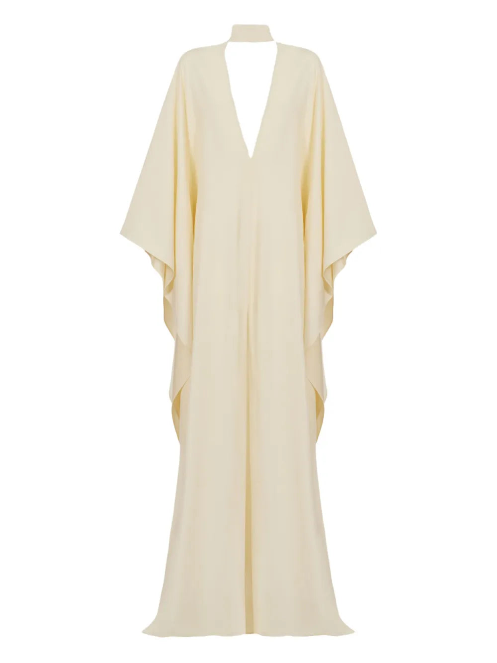 Taller Marmo Ooo V Neck Wide Sleeve Maxi Dress