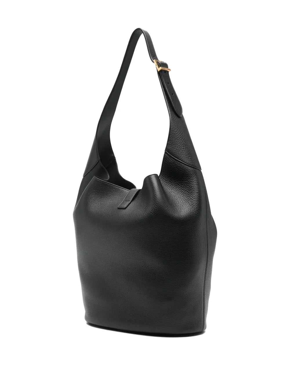 Saint Laurent Logo Plaque Shoulder Bag