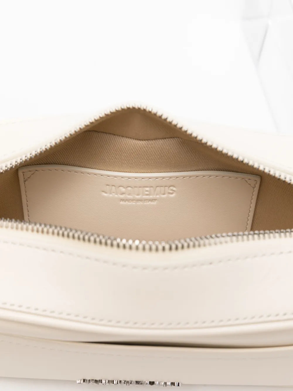 Jacquemus The Banet Logo Plaque Leather Shoulder Bag