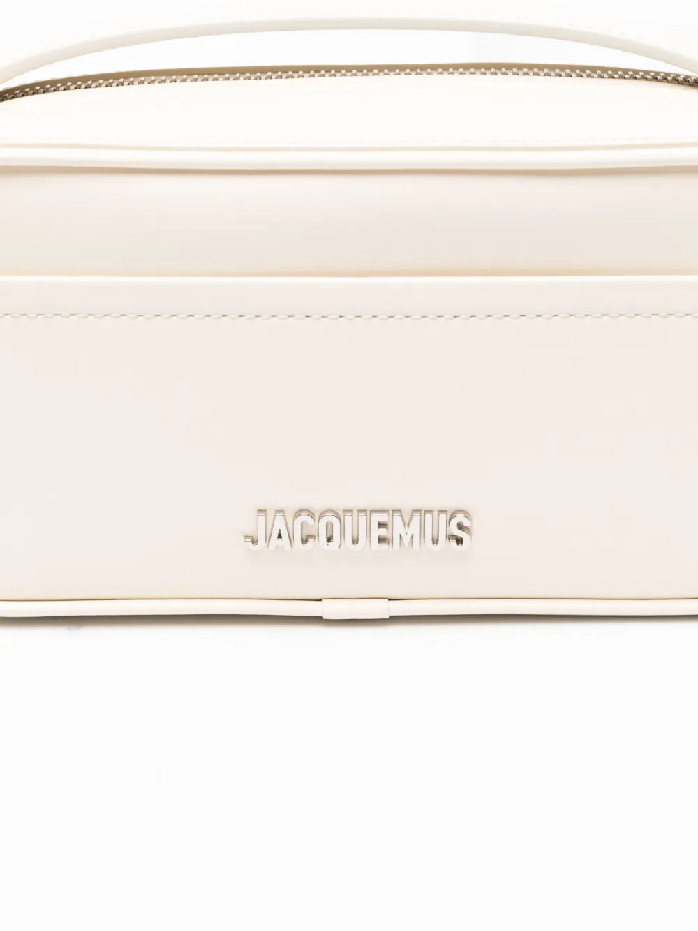 Jacquemus The Banet Logo Plaque Leather Shoulder Bag
