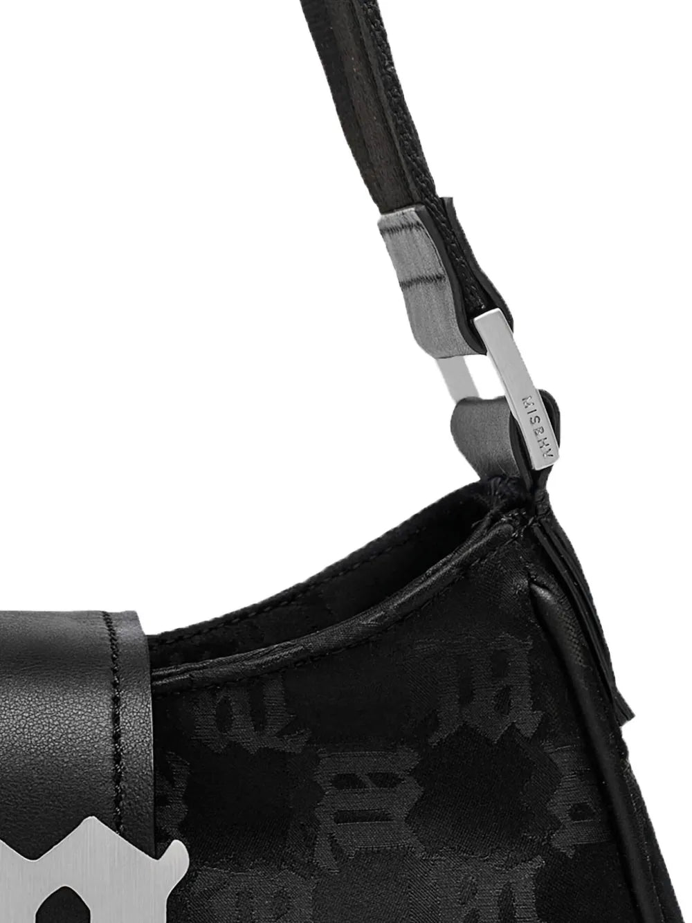 Misbhv Medium Monogram Detail Shoulder Bag