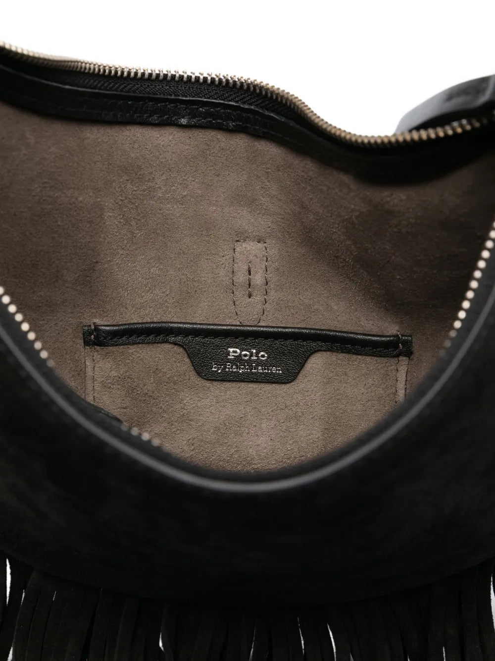 Polo Ralph Lauren Fringed Suede Shoulder Bag