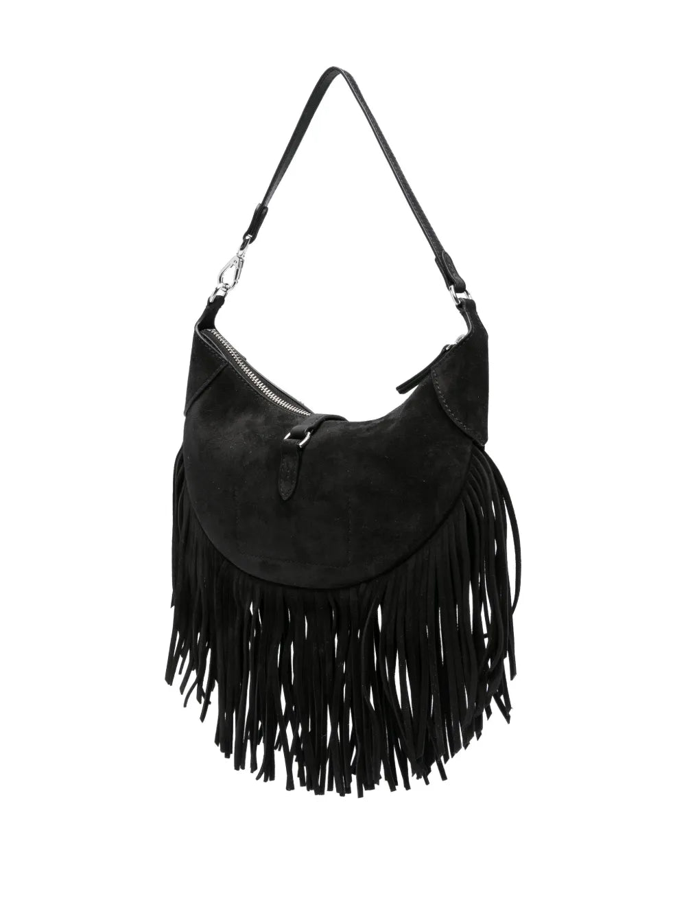 Polo Ralph Lauren Fringed Suede Shoulder Bag