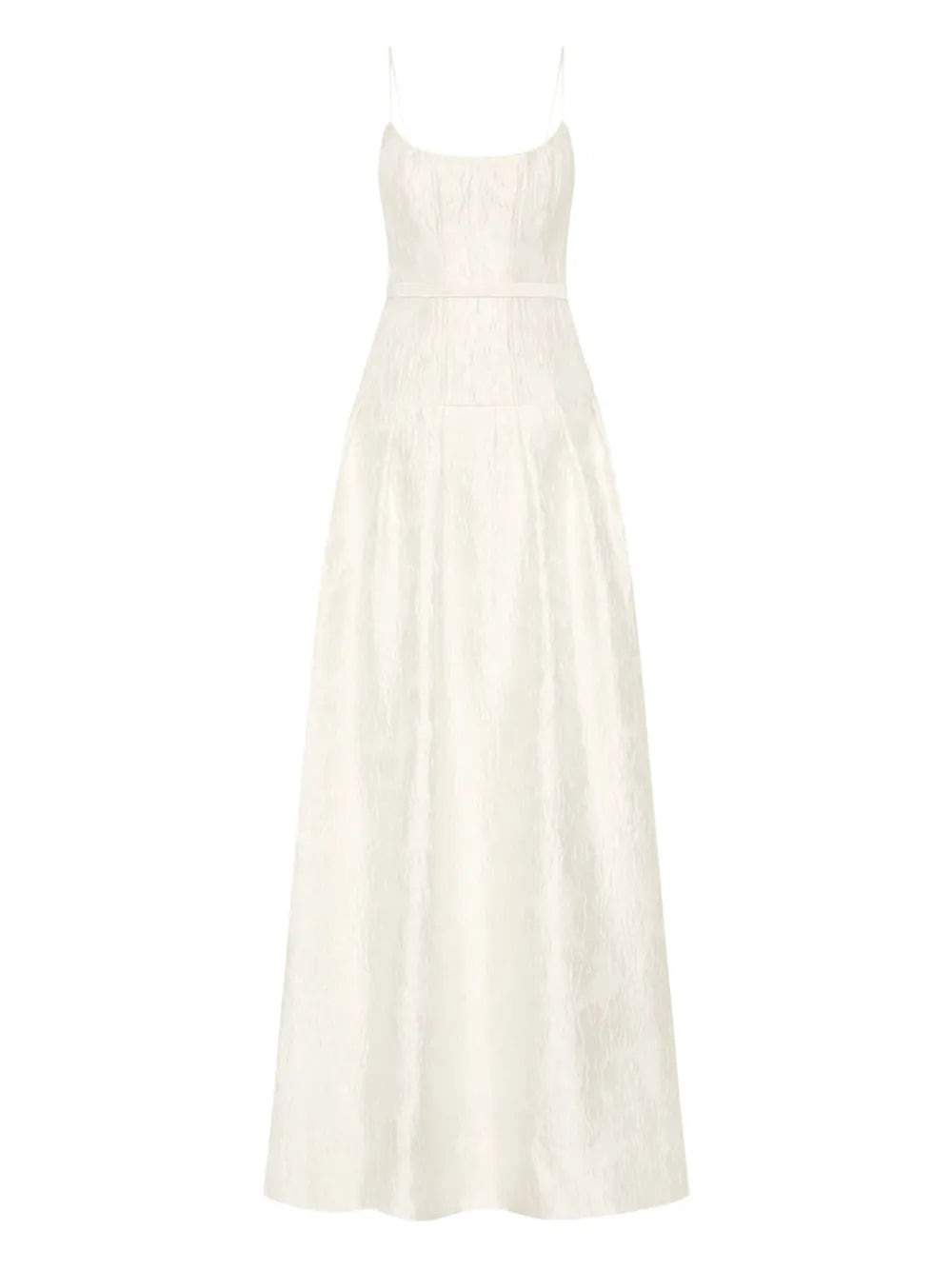 Rebecca Vallance Vanilla Dreams Textured Panelled Gown