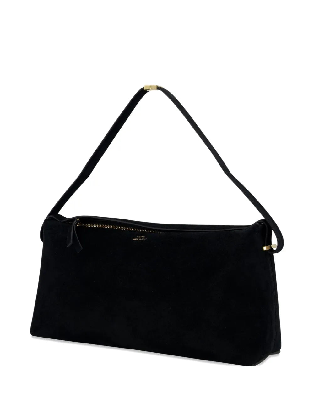 Toteme Scoop Suede Zip Fastening Shoulder Bag