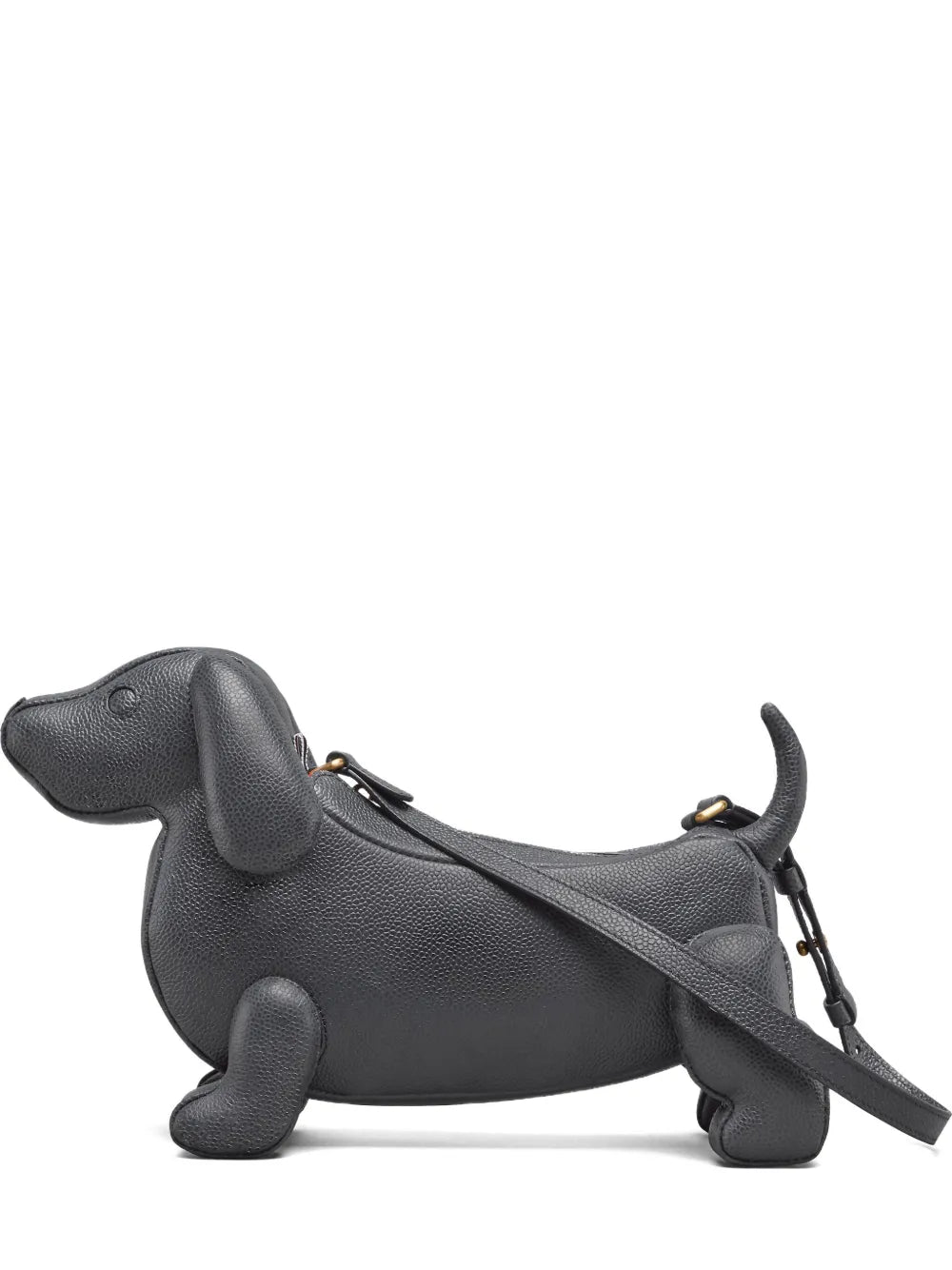 Thom Browne Hector Pebble Grain Leather Shoulder Bag