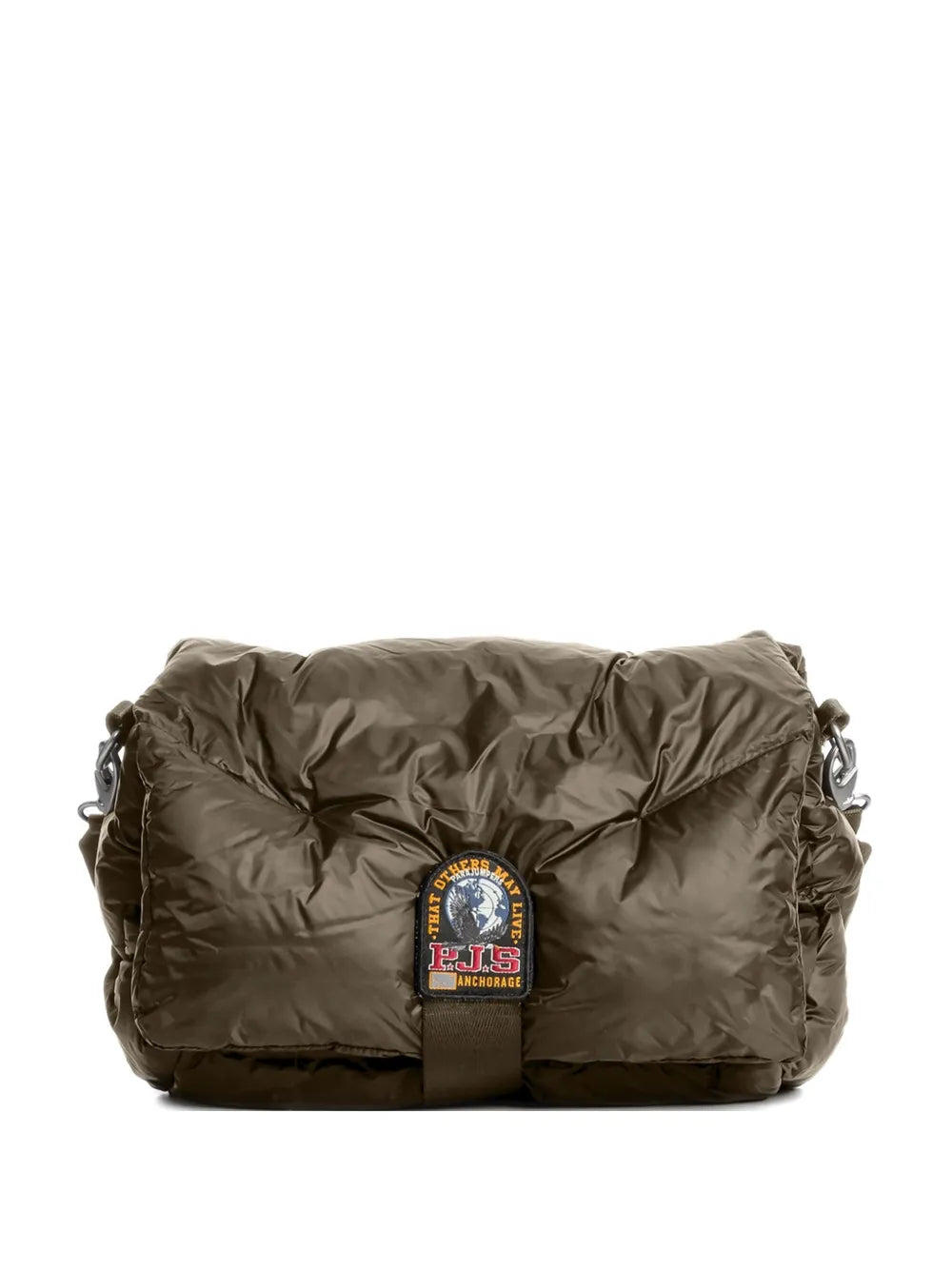 Parajumpers Quilted Logo Patch Shoulder Bag