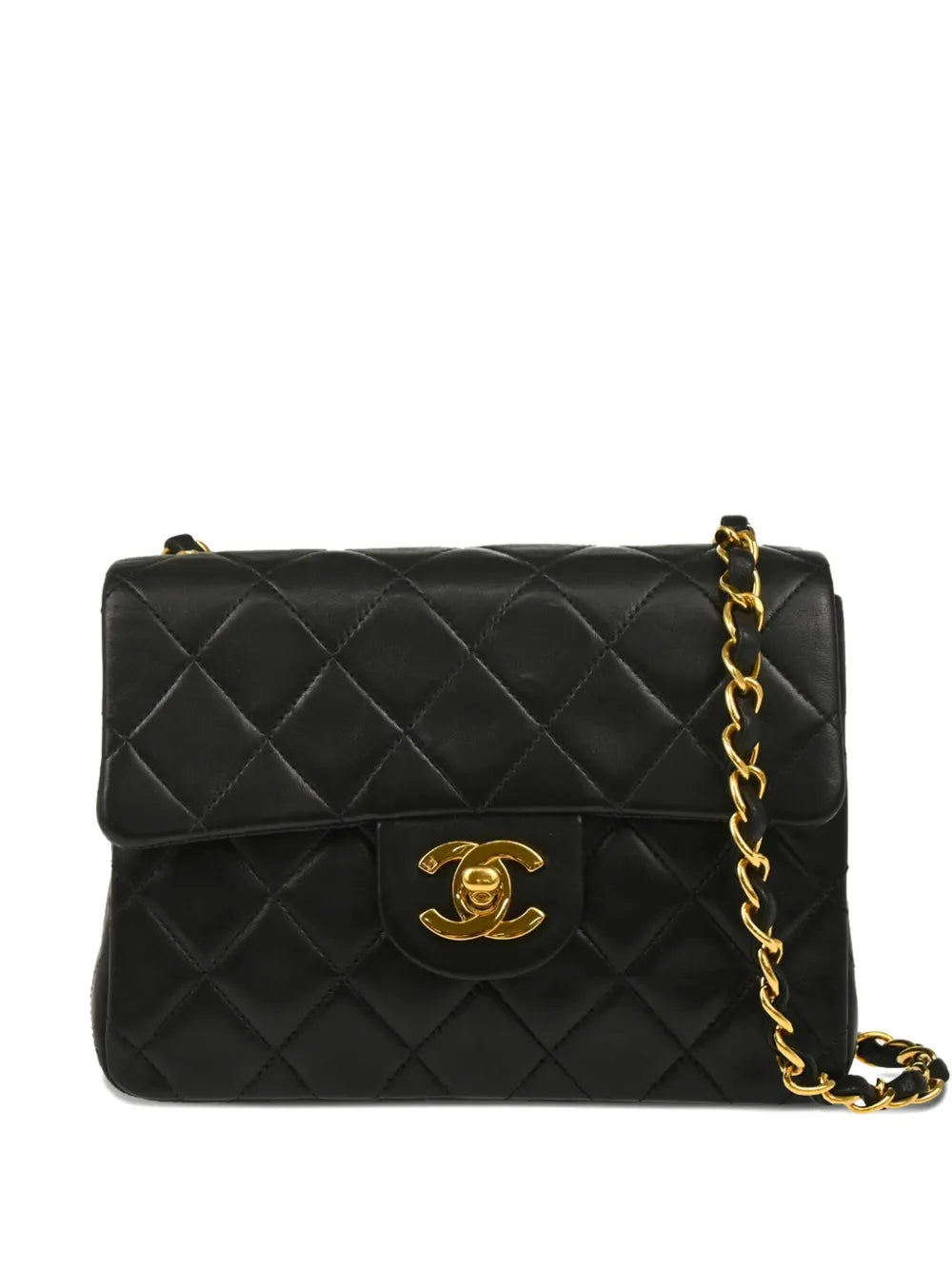 Chanel Pre Owned 1997 Mini Square Classic Flap Shoulder Bag