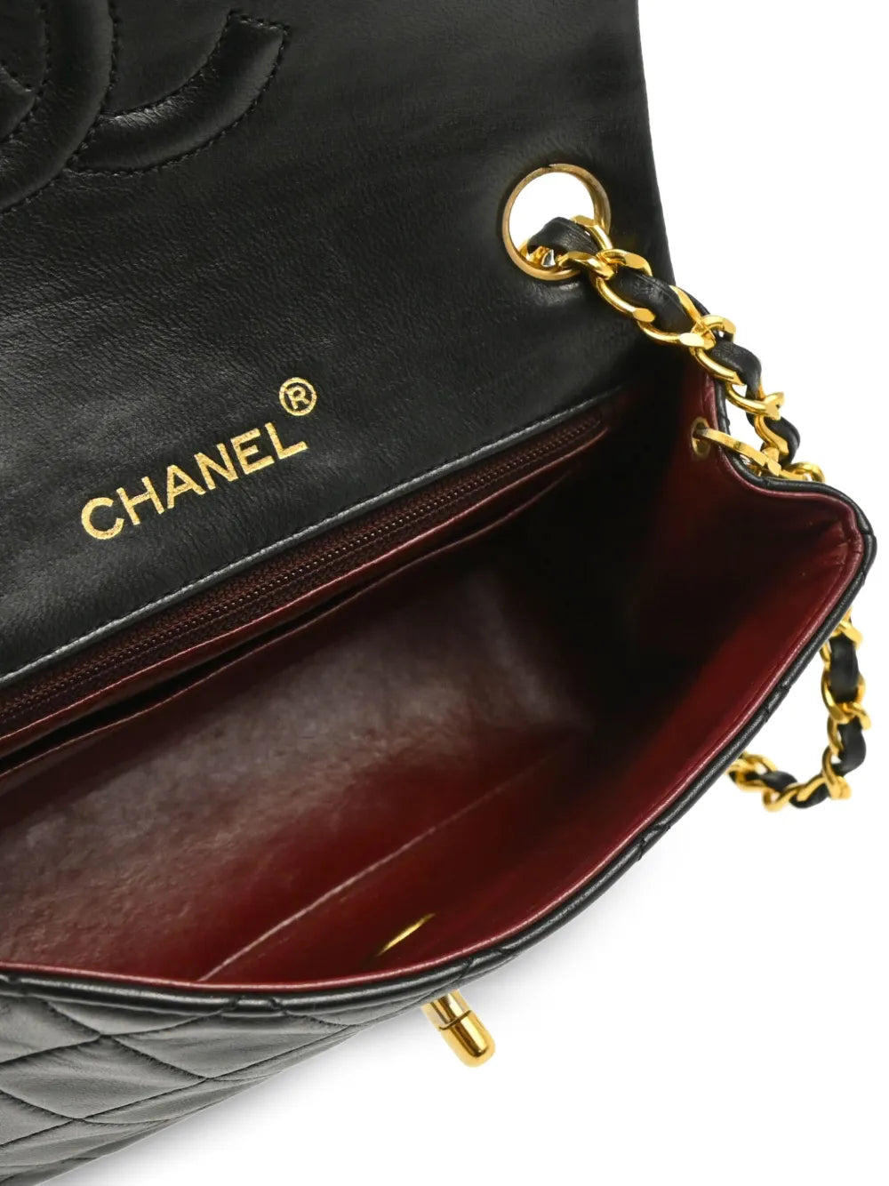 Chanel Pre Owned 1990 Mini Classic Flap Shoulder Bag