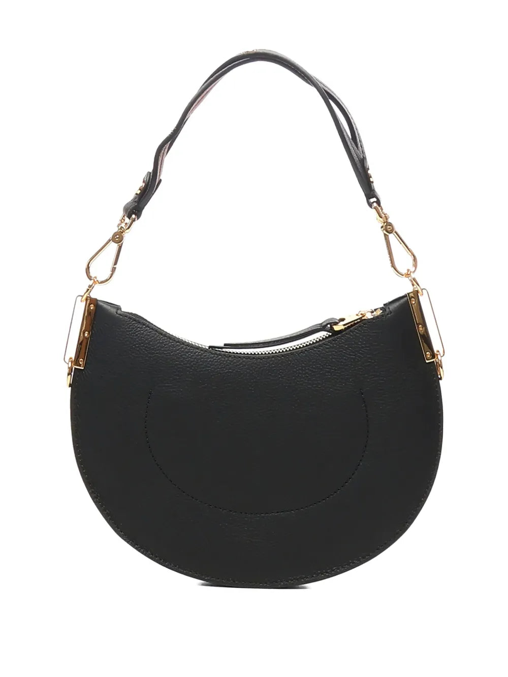 Coccinelle Small Sunup Half Moon Shoulder Bag