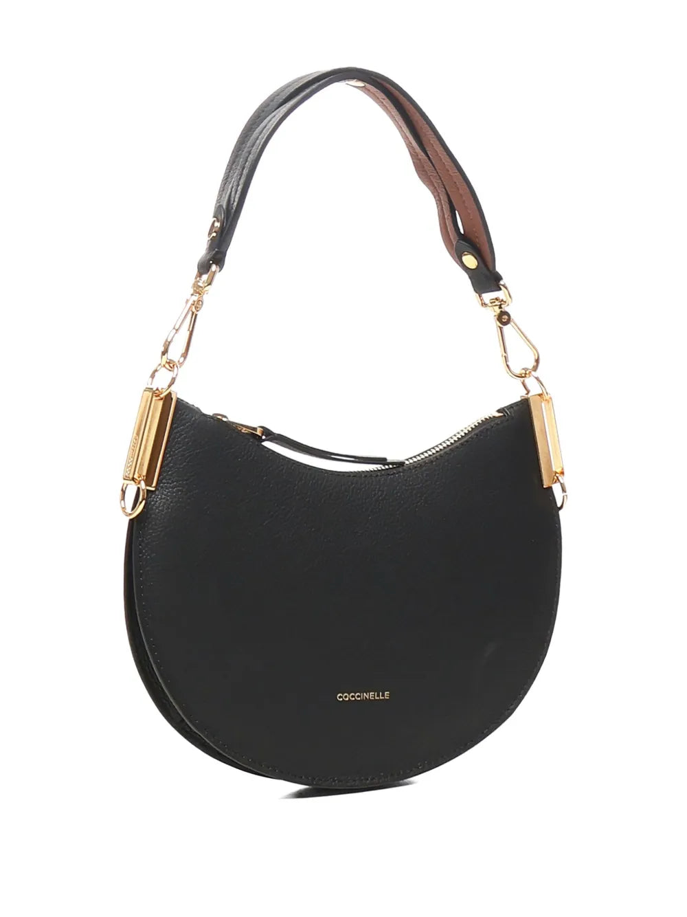 Coccinelle Small Sunup Half Moon Shoulder Bag