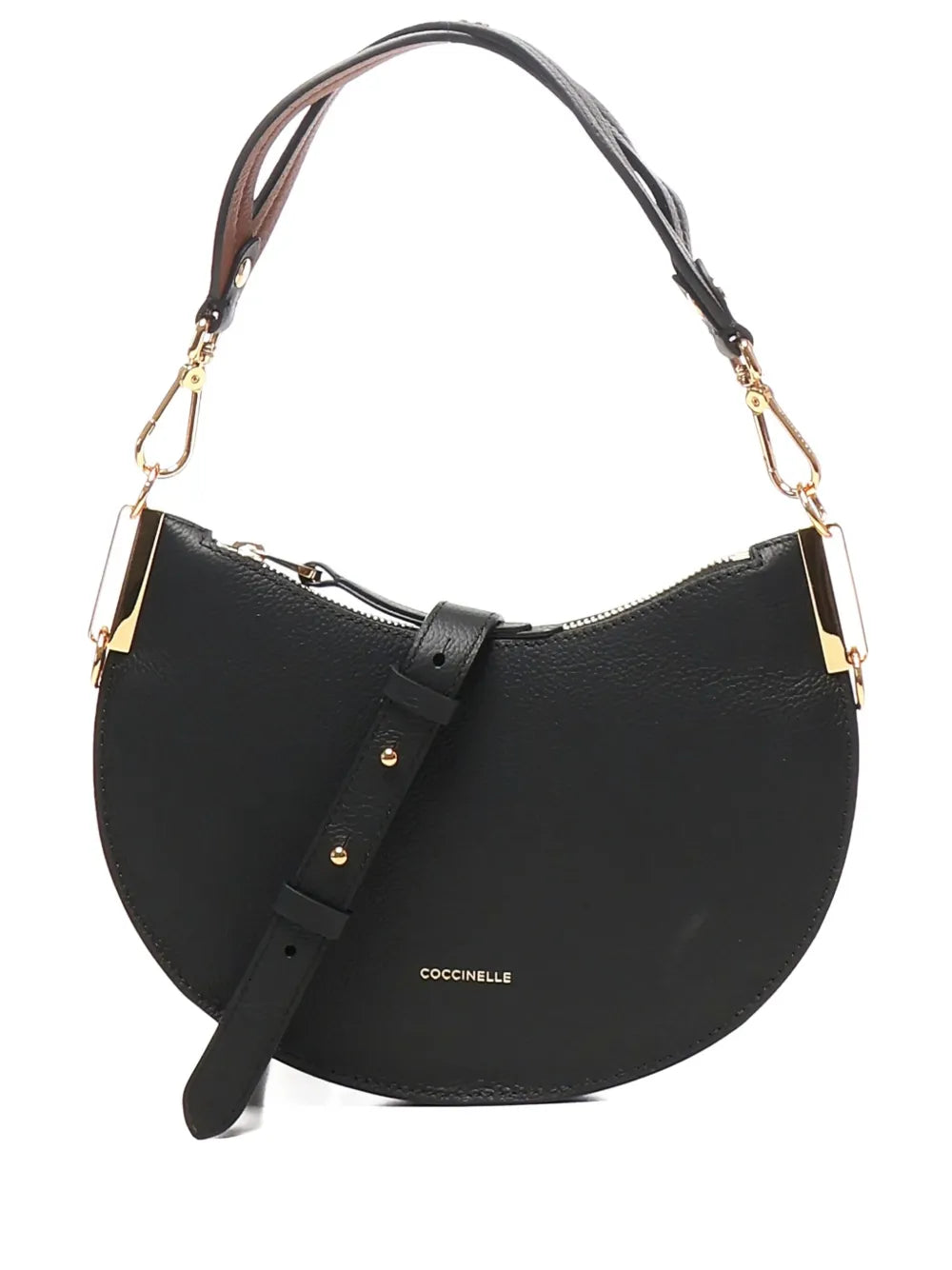 Coccinelle Small Sunup Half Moon Shoulder Bag